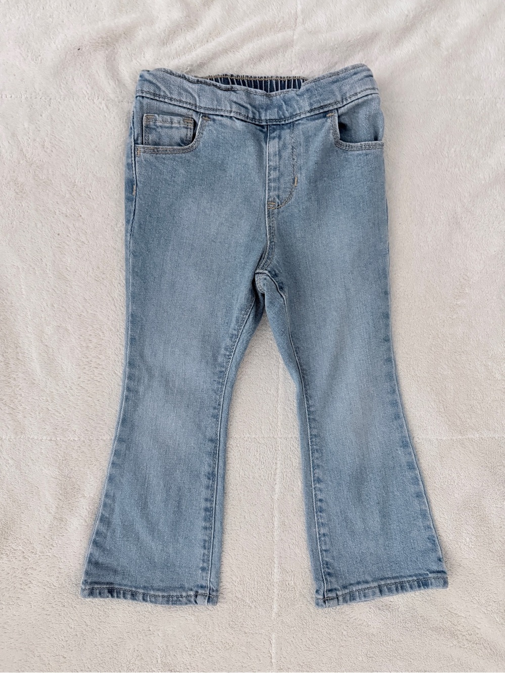 Old Navy Light Blue Flare Jeans - Toddler Girl